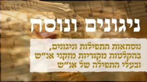 הרה"ח ר' שרגא לוי: נוסח תפילת גשם