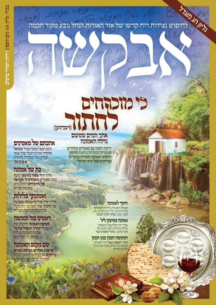 אבקשה – פסח תשפ"ג