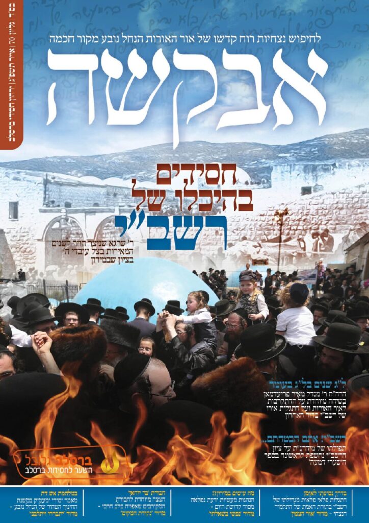 אבקשה – אייר תשפ"ג