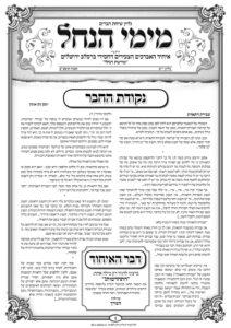 עלון מימי הנחל 12