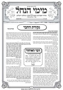 עלון מימי הנחל 14