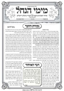 עלון מימי הנחל 27