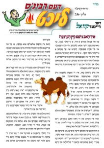 דעם רבינס ליכט – קרח תשפ"ו