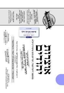 אוצרות יהודיים – נצבים-וילך תשפ"ו