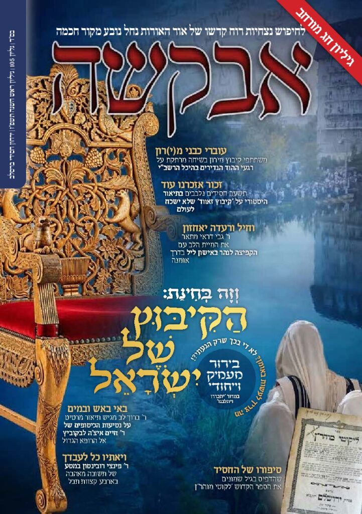אבקשה – ראש השנה תשפ"ז